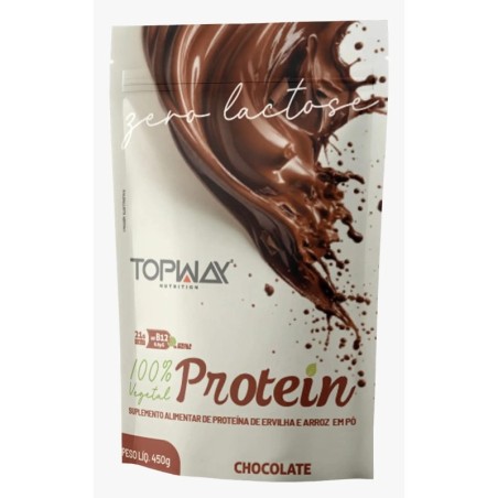 TOPWAY WHEY 100% ZR LACT CHOCO 450G CX/4