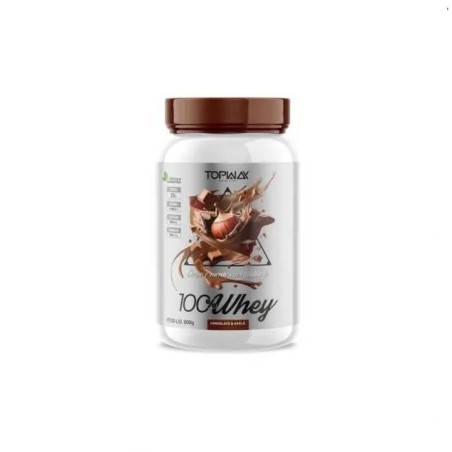 TOPWAY WHEY 100% CHOC/AVELA 900G CX/4