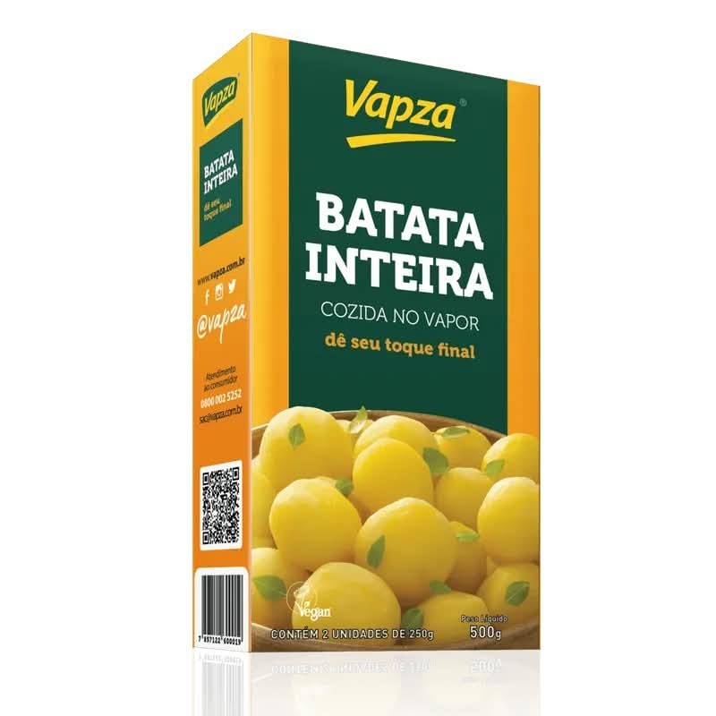 VAPZA BATATA INTEIRA 500G CX/12
