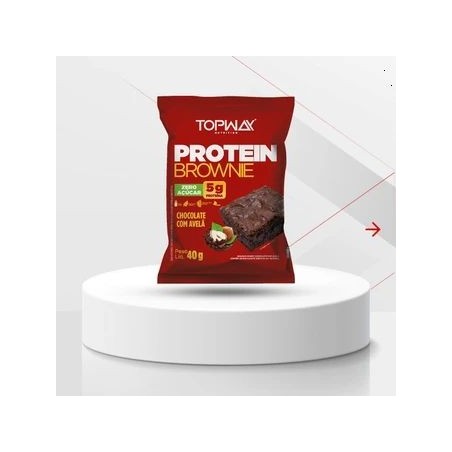 TOPWAY BROWNIE CHOCO/AVELA 10X40G CX/60