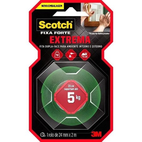 FITA FIXA FORTE EXTREME 24MMX2M CX12