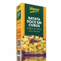 VAPZA BATATA DOCE EM CUBOS 500G CX/12