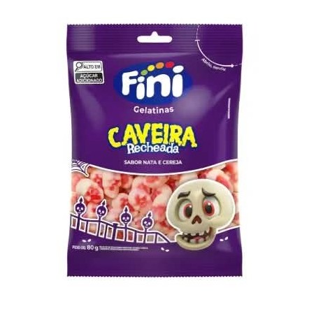 FINI GELAT CAVEIRA RECHEADA 80GR CX/12
