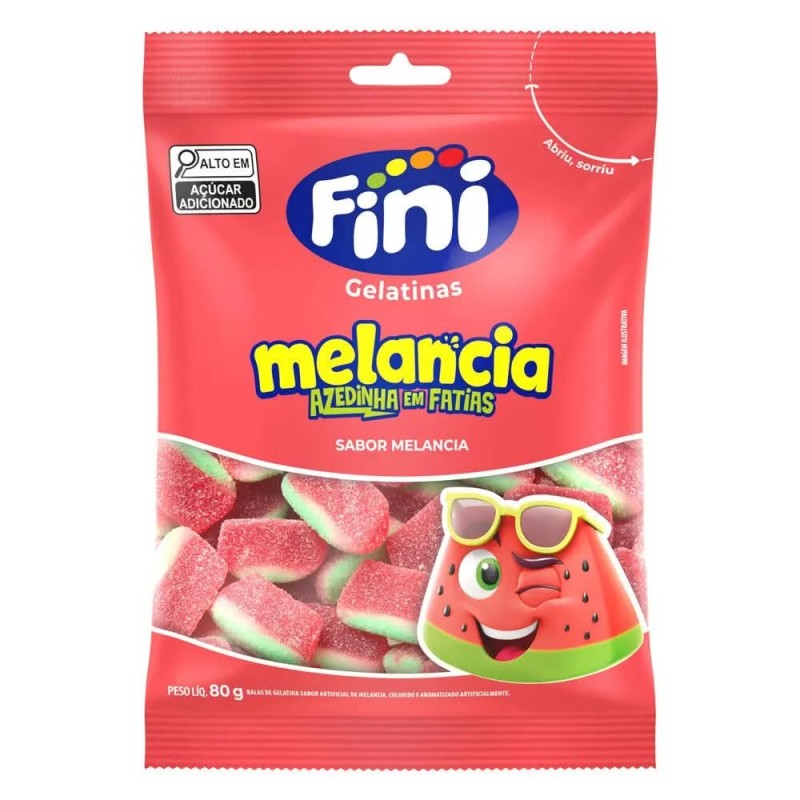FINI MELANCIA AZEDINHA 80GR CX/12