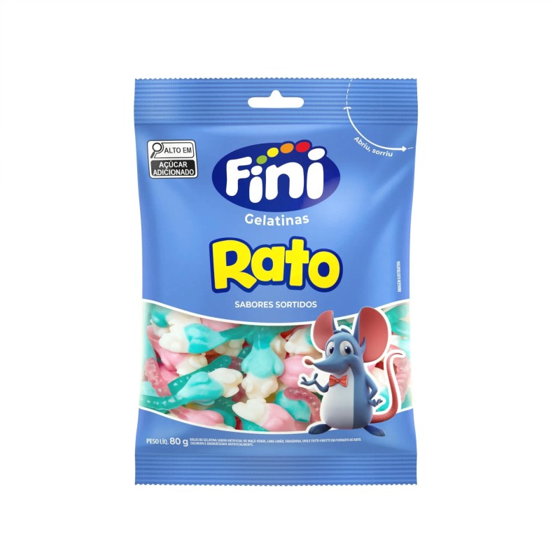 FINI BALA GELAT RATO 80GR CX/12