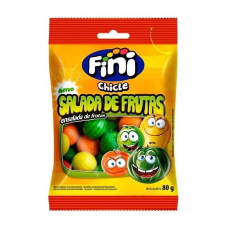 FINI CHICLE SALADA DE FRUTA  80GR CX/12