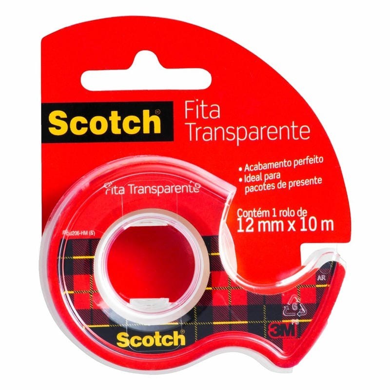 FITA TRANSP 12MMX10MM CX/24