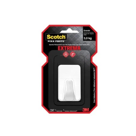 SCOTCH GANCHO EXTREMA PLAST GRANDE CX/12