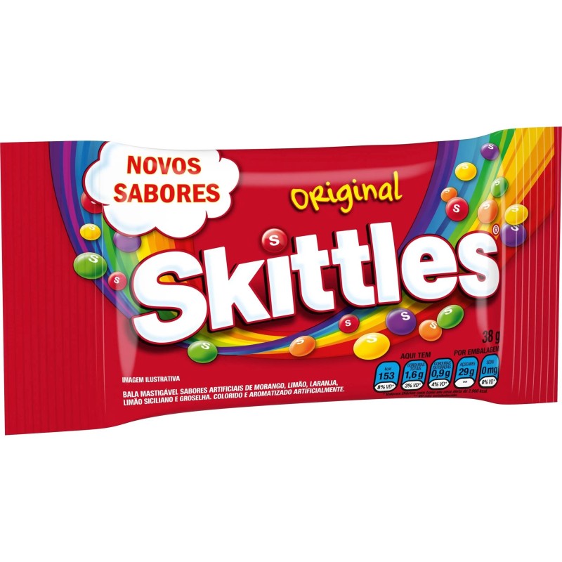 SKITTLES ORIGINAL 38GR CX14