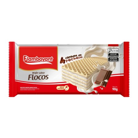 FLAMB BISC WAFER FLOCOS 90GRS CX/40
