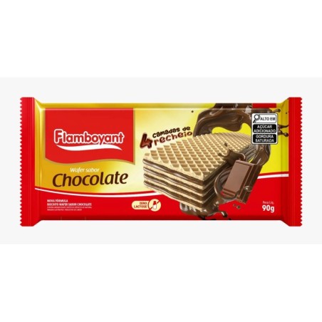 FLAMB BISC WAFER CHOCOLATE 90GRS CX/40