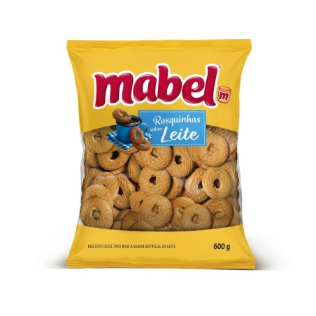 MABEL ROSCA LEITE 600 GR CX/18