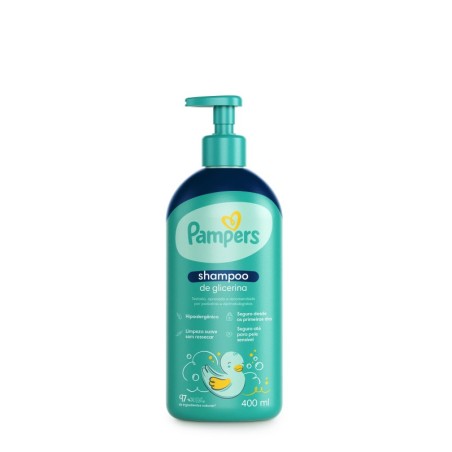 PAMPERS SHAMP GLIC 400ML CX/6