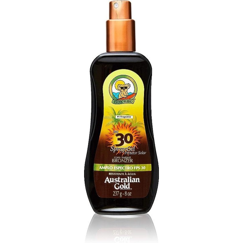 AG BRONZER SPRAY GEL FPS30 237ML CX/6