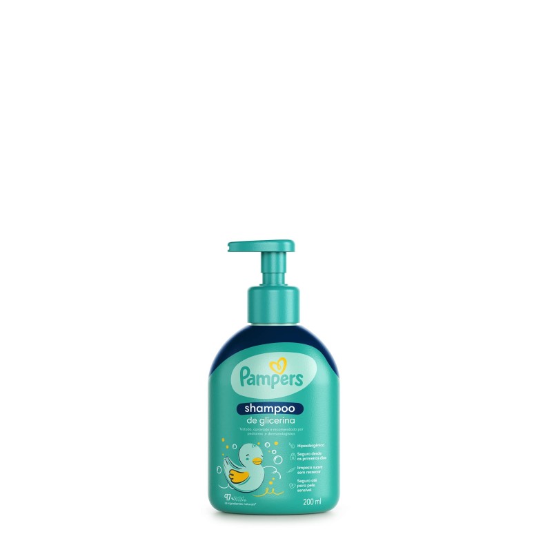 PAMPERS SHAMP GLIC 200ML CX/6