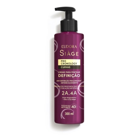 SIAGE P.CRO CURVAS CR PENT DEF 300ML CX6