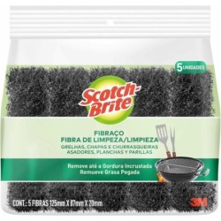 SCOTCH-BRITE FIBRA LIMP GRILL PK/5 CX/20