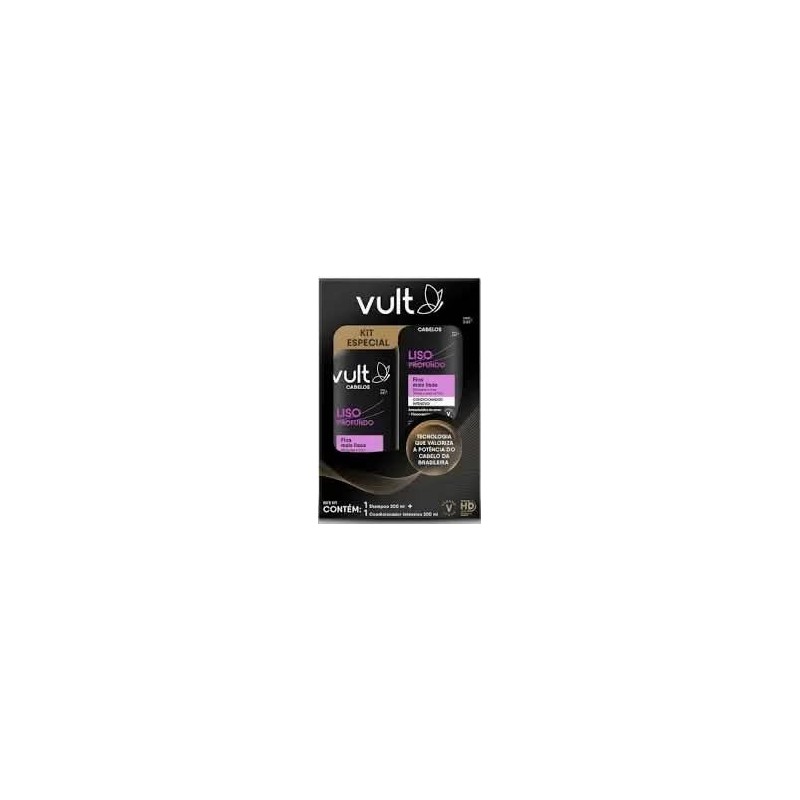 VULT LISO PROFUNDO PACK SHAMP/COND CX/8
