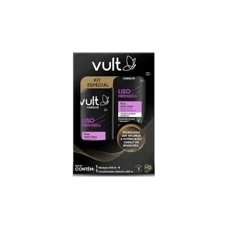 VULT LISO PROFUNDO PACK SHAMP/COND CX/8