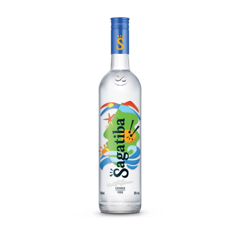 CACHACA SAGATIBA PURA CRIST 700ML CX/12