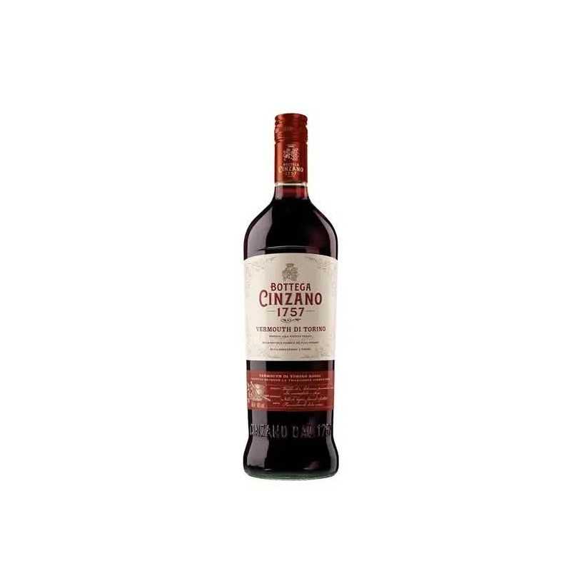 CINZANO BOTTEGA VERMOUTH ROSSO 1L CX/6