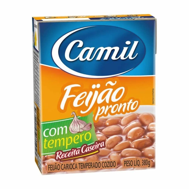 CAMIL FEIJAO CARIOCA PRONTO 380 GR CX/18