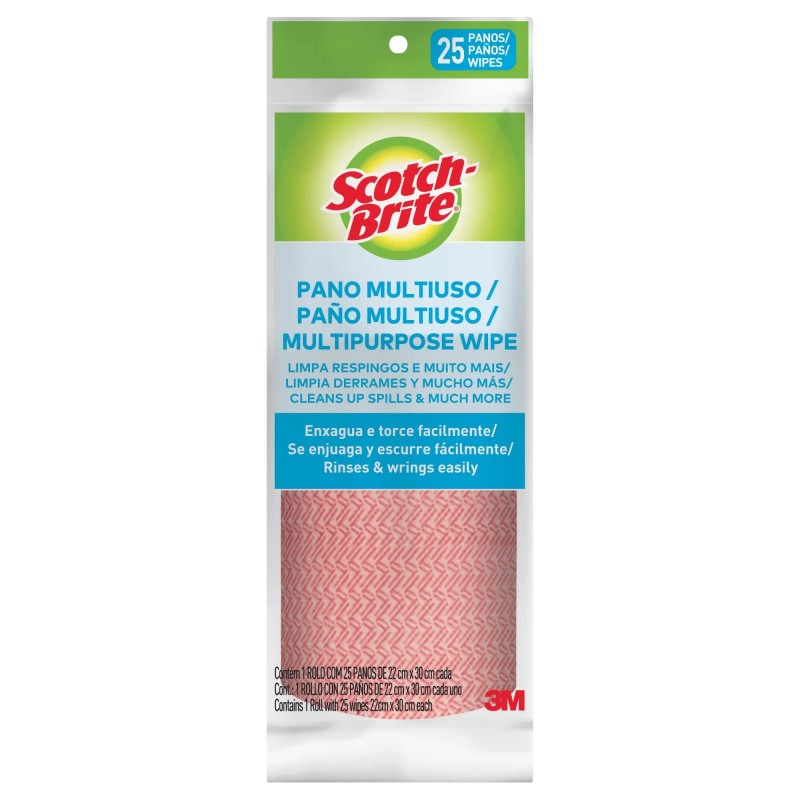 SCOTCH-BRITE ROLO PANO MULT RS C25 CX/10