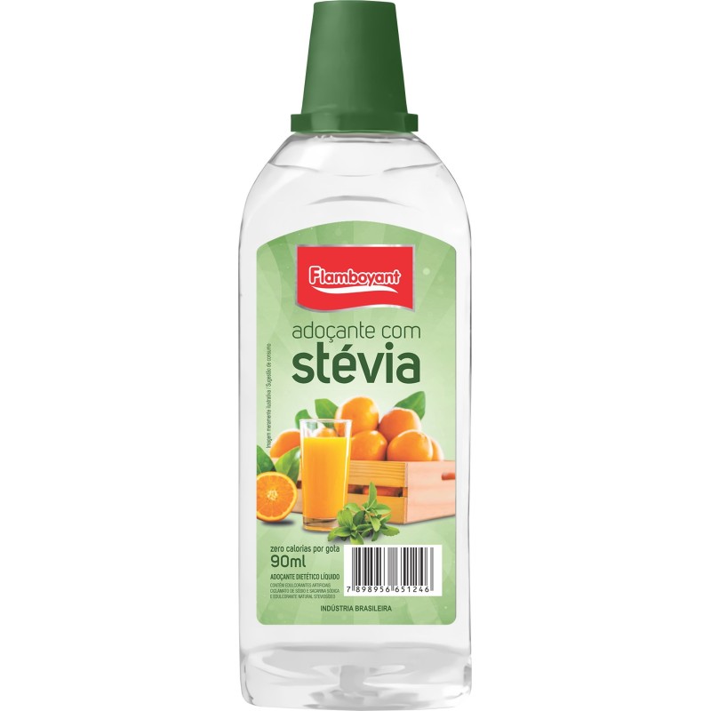 FLAMB ADOCANTE C/STEVIA 90ML CX/12
