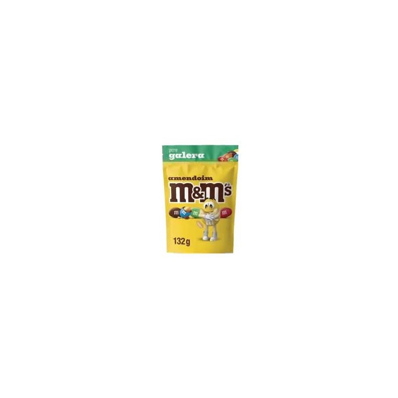 M&M'S AMENDOIM  POUCH 132G CX/24