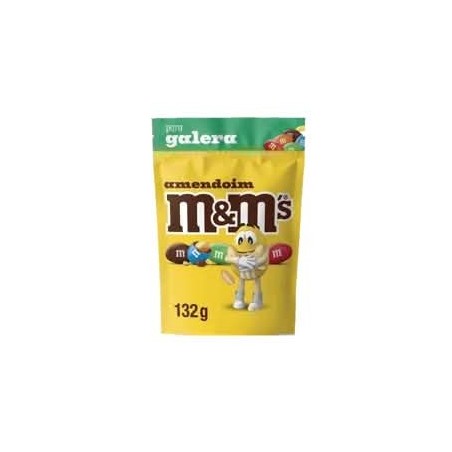 M&M'S AMENDOIM  POUCH 132G CX/24
