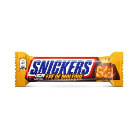 SNICKERS PE DE MOLEQUE DP20X42G CX/12