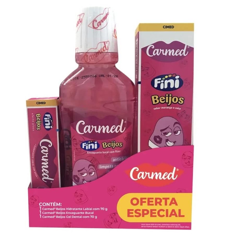 CARMED KIT GEL DENT+ENX+HID BEIJO CX/12