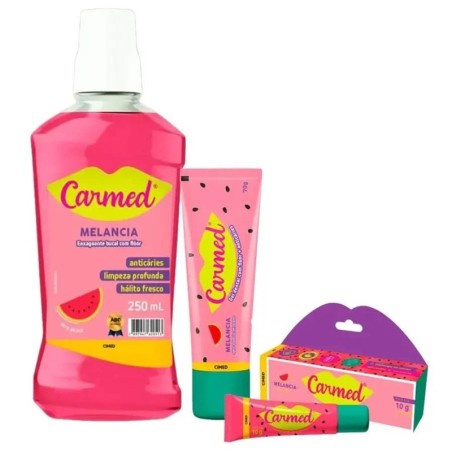 CARMED KIT GEL DENT+ENX+HID MELANC CX/12