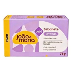 JOAO E MARIA SAB BARRA LAVANDA 75G CX/72