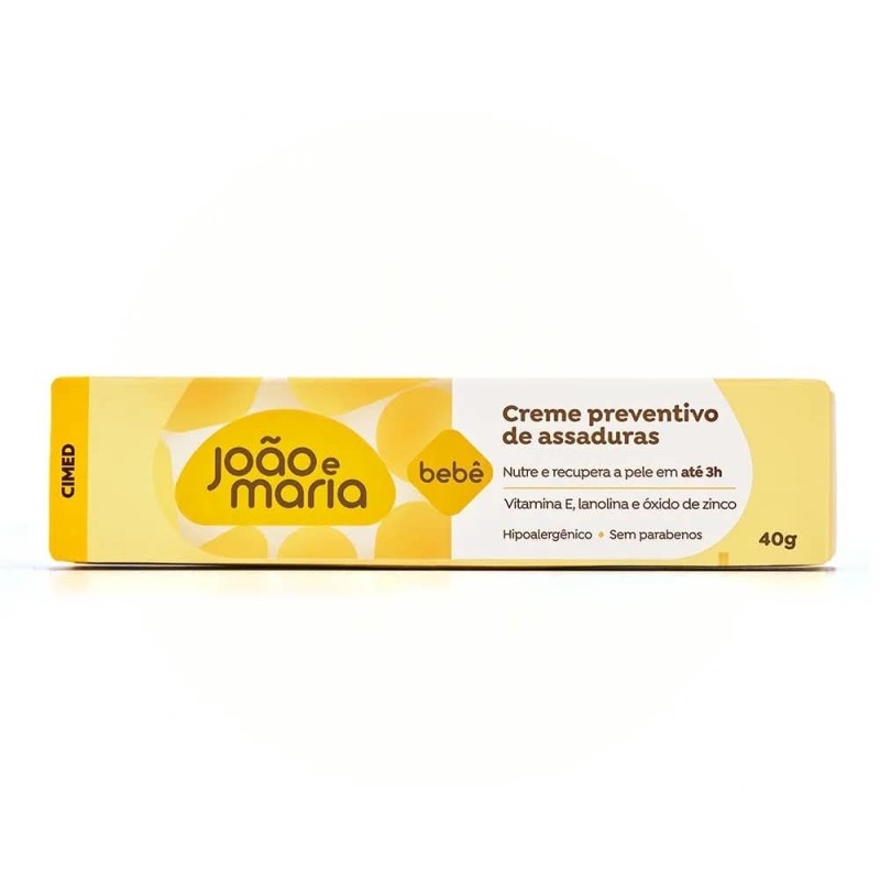 JOAO E MARIA CREME ASSADURA 40G CX/60
