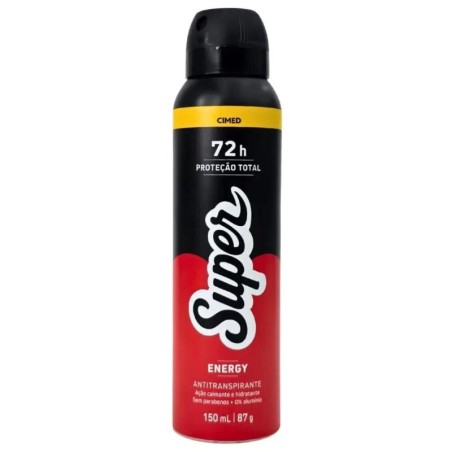 SUPER DESODORANTE ENERGY 150ML CX/12