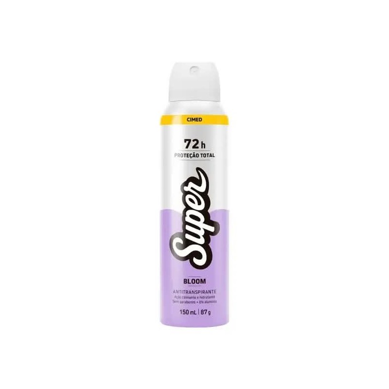 SUPER DESODORANTE BLOOM 150ML CX/12