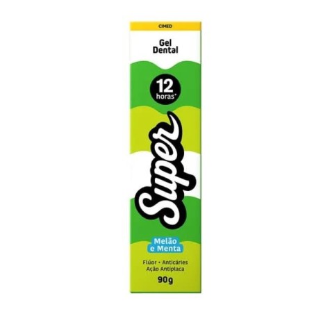 SUPER GEL DENTAL MELAO/MENTA 90G CX/72