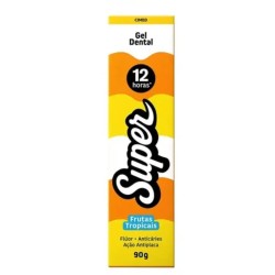 SUPER GEL DENTAL FRUT TROP 90G CX/72