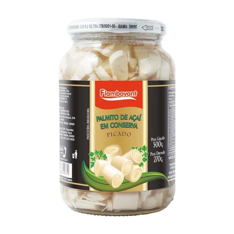 FLAMB PALMITO ACAI PICADO 270GR CX/15