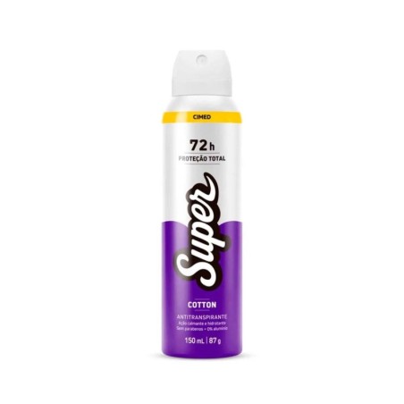 SUPER DESODORANTE COTTON 150ML CX/12