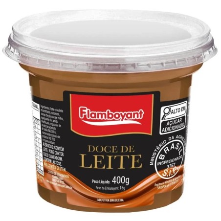 FLAMB D. LEITE POTE PURO 400GRCX/12