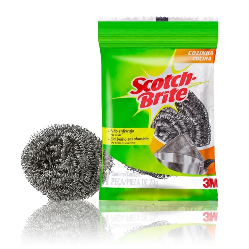 SCOTCH-BRITE ESP METALICA  CX36