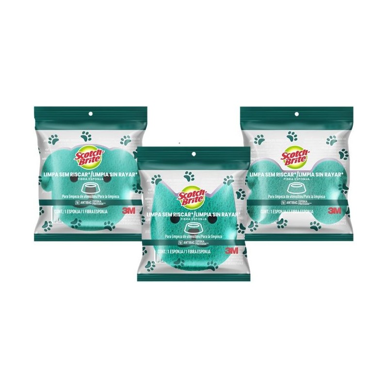 SCOTCH-BRITE ESP N RISCA PET CX/30