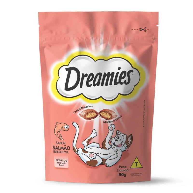 DREAMIES SALMAO 80GR CX/34
