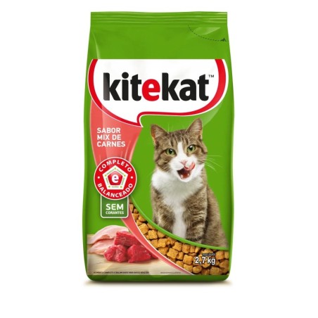 KITEKAT DRY AD MIX DE CARNES 2,7KG FD/6