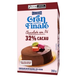 FLEIS CHOC/PO SOLU32%CACAU GFN 200G CX24