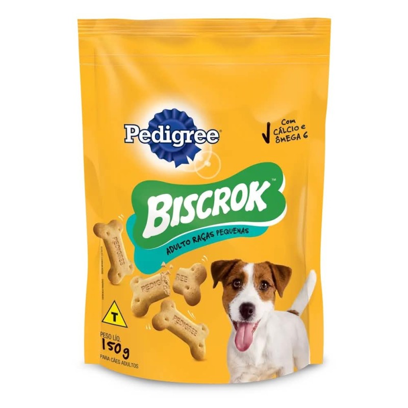 PEDIGREE BISCROK ADUL RAC PE 150GR CX32