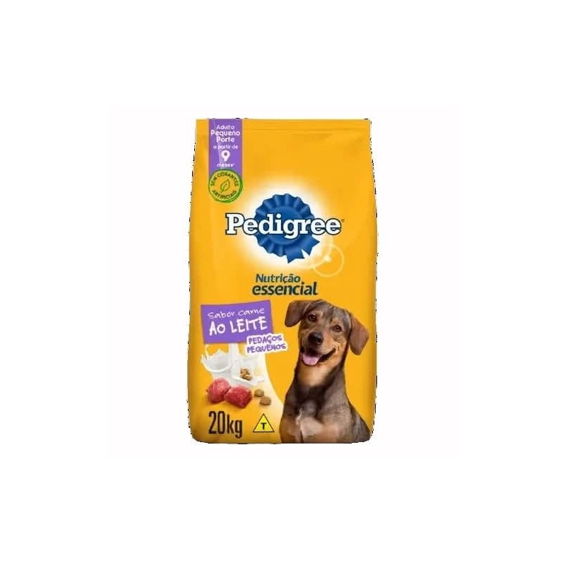 PEDIGREE NE  DRY AO LEITE 20KG