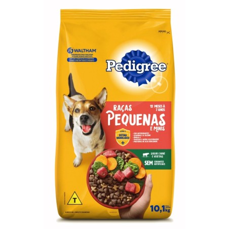 PEDIGREE RACA PEQ 10,1KG  LV10,1KG PG9KG